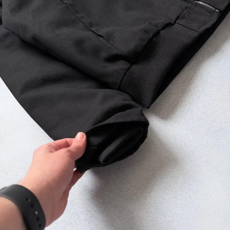 Куртка Carhartt WIP Detroit OG Active J130-M Black Кархарт — фото 4