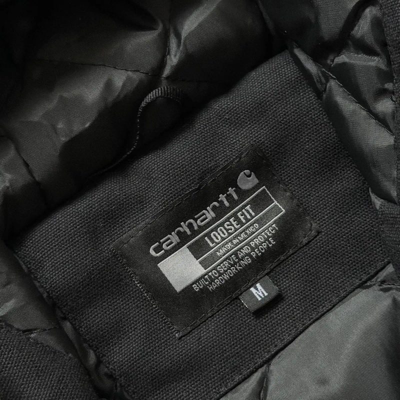 Куртка Carhartt WIP Detroit OG Active J130-M Black Кархарт — фото 6