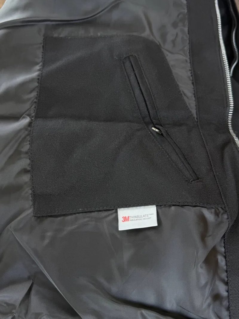 Куртка Carhartt WIP Detroit OG Active J130-M Black Кархарт — фото 7