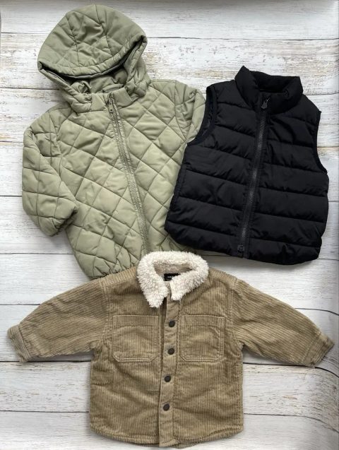 Куртка hm, next, жилетка gap на хлопчика 86 р