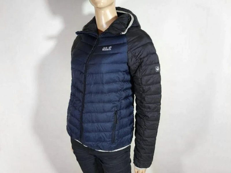 Куртка пуховик Jack Wolfskin Zenon Storm down Jacket Оригінал (р. М) демісезонна жіноча — фото 2