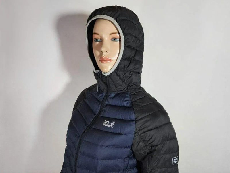 Куртка пуховик Jack Wolfskin Zenon Storm down Jacket Оригінал (р. М) демісезонна жіноча — фото 3