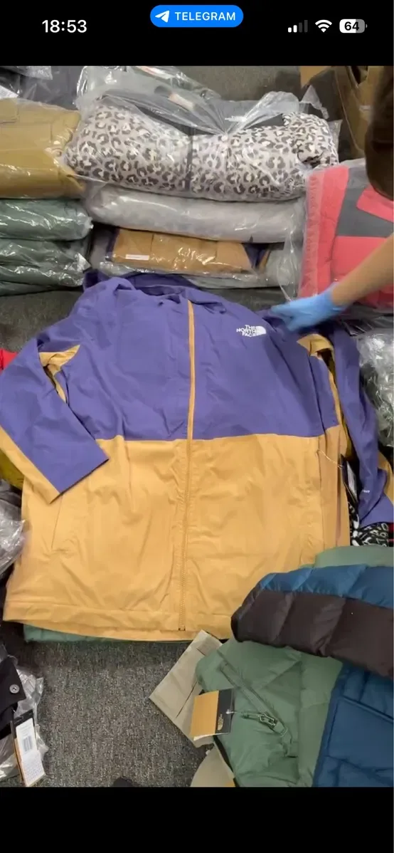 Куртки ОПТОМ the north face TNF & Timberland Сток ОПТ Спортивний Одяг ГУРТОМ Сток Оптом Опт — фото 4