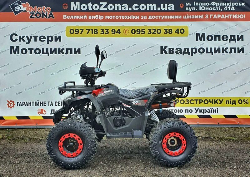 Квадрик Hunter 125cc + MP3 (black) – New Model 2026 — фото 6
