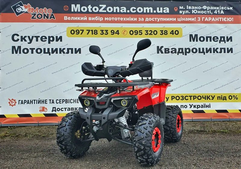 Квадрик Hunter 125cc + MP3 (black) – New Model 2026 — фото 7