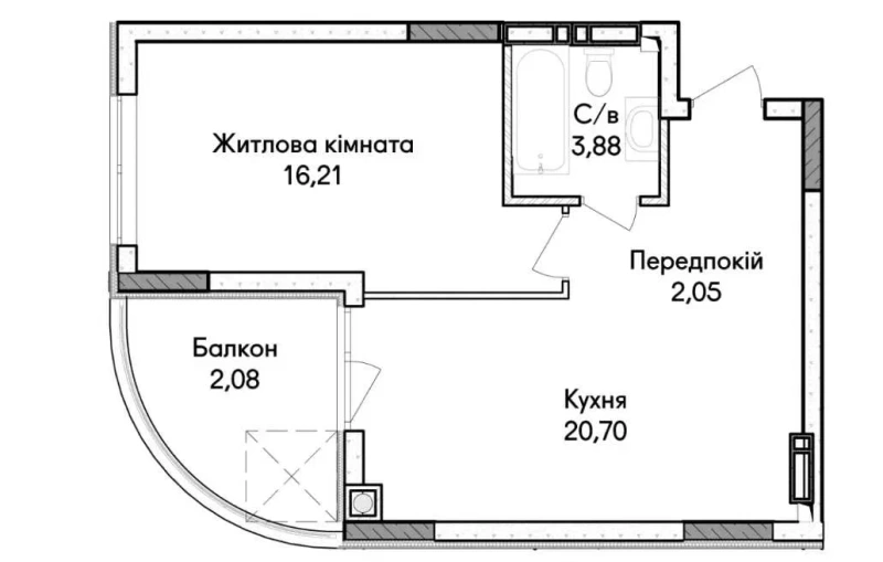 Квартира як МОН , купуй та інвестуй надійно. Лише по 26тис. грн/міс — фото 6