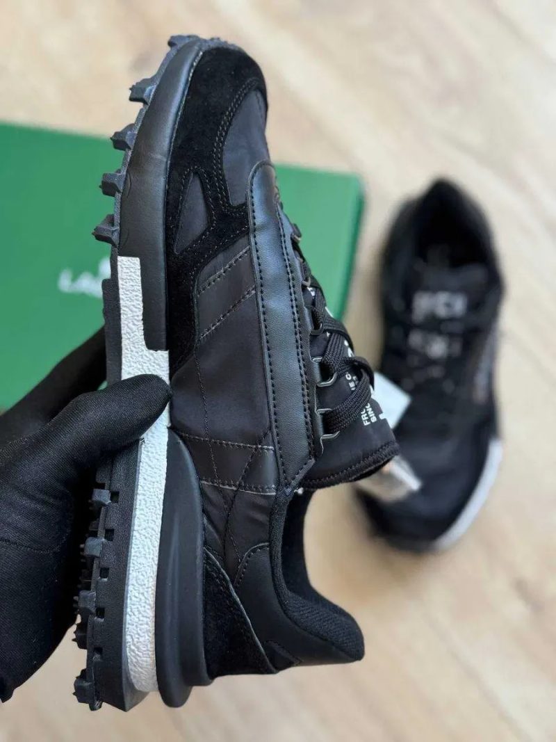 Lacoste Elite Active (Black White) Лакоста кросівки чоловічі ектів — фото 3