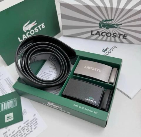 Lacoste ОРИГИНАЛ ремень Лакосте ремінь пояс ремінець двусторонний