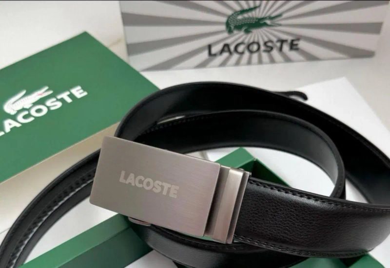 Lacoste ОРИГИНАЛ ремень Лакосте ремінь пояс ремінець двусторонний — фото 5