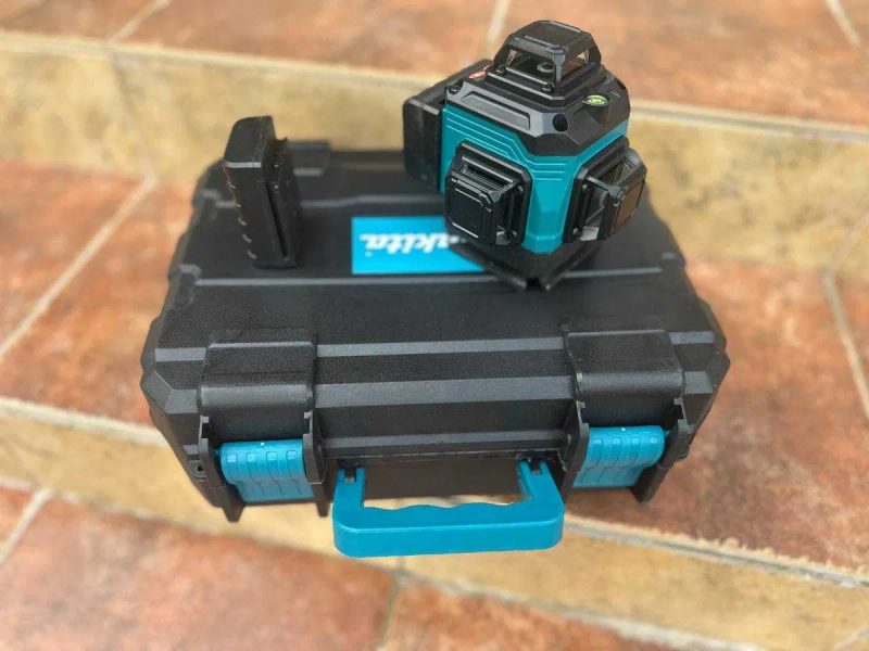 Лазерный уровень makita +кейс. Лазерный уровень 16 линий. Лазерный уровень нивелир. Лазерный уровень 4d, лазерный уровень 4д, лазерный уровень макита — фото 2