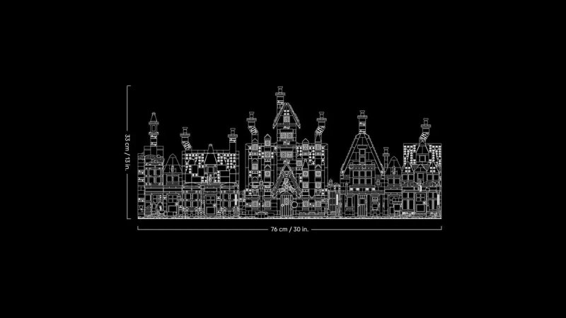 LEGO 76457 Гаррі Поттер Гоґсмід - Колекційне видання — фото 4