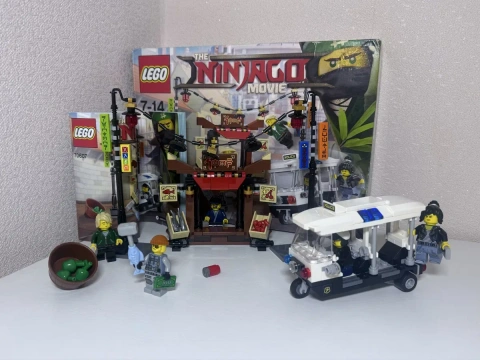 LEGO Ninjago 70607 Погоня в Ніндзяго-Сіті (Оригінал, повний комплект з коробкою)