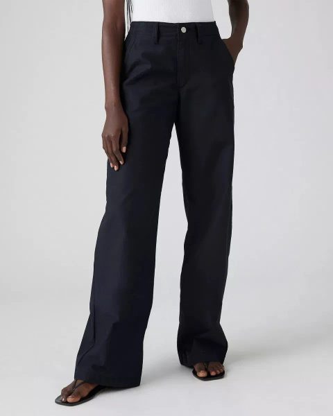 Levi's 90s straight black pants штани жіночі
