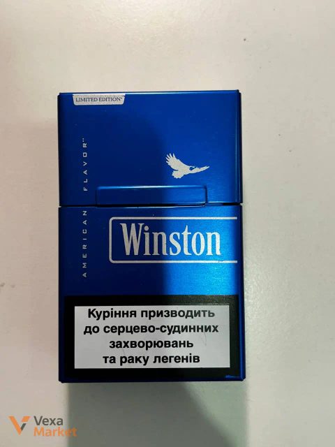 Лімітована коробочка для сигарет Winston American Flavor