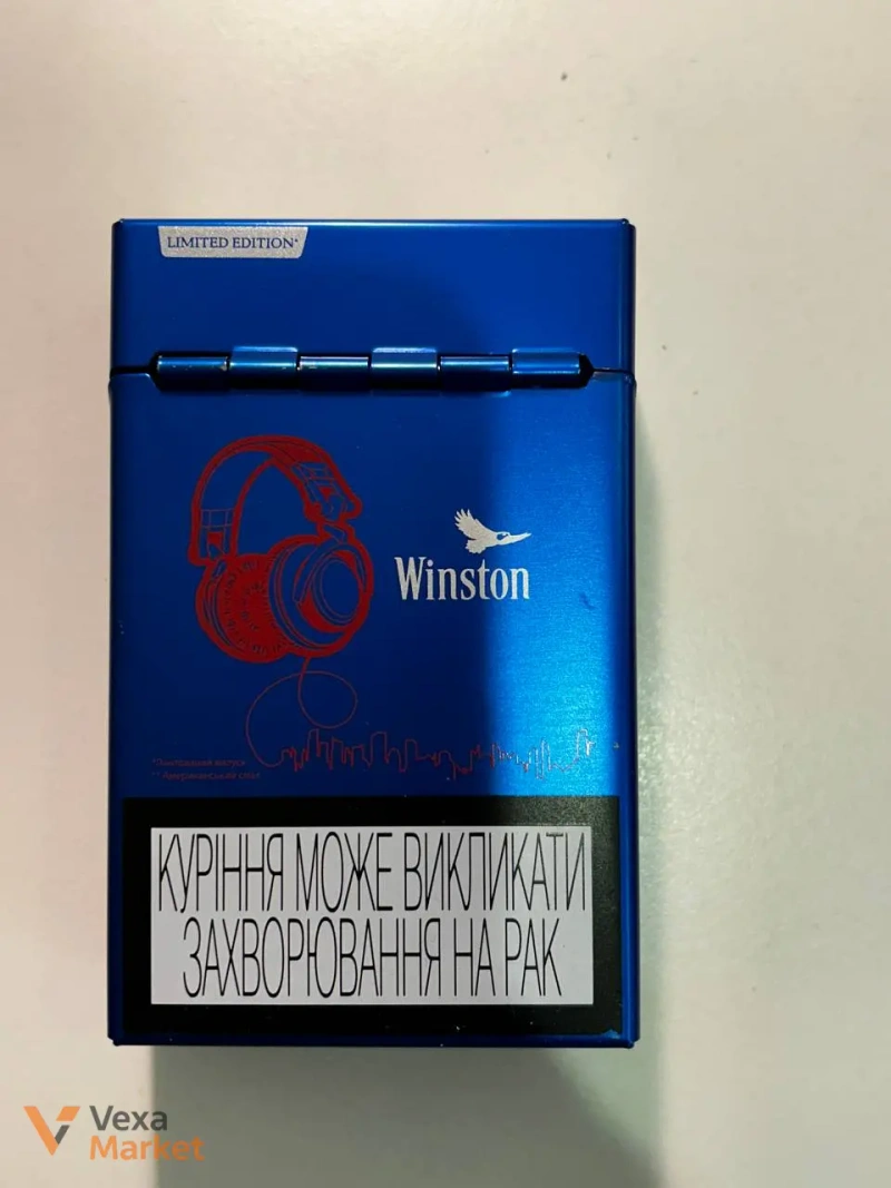 Лімітована коробочка для сигарет Winston American Flavor — фото 2