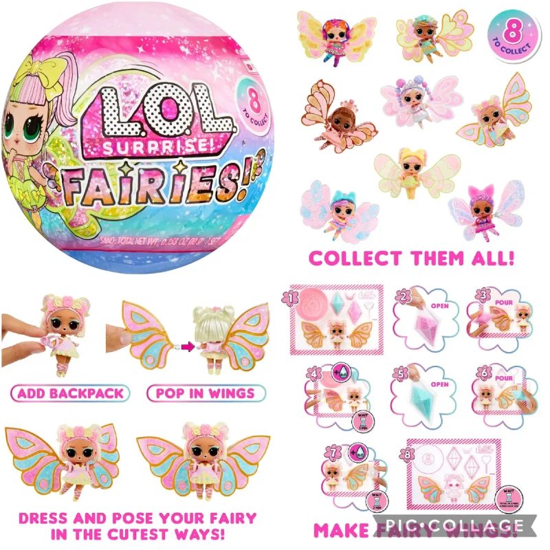 Lol mermaids лол ball русалка шар куля фея bears ведмедики mermaid makeover fairies мішки beads lil baby powerpuff сестричка crayola феї fairy капсула — фото 7