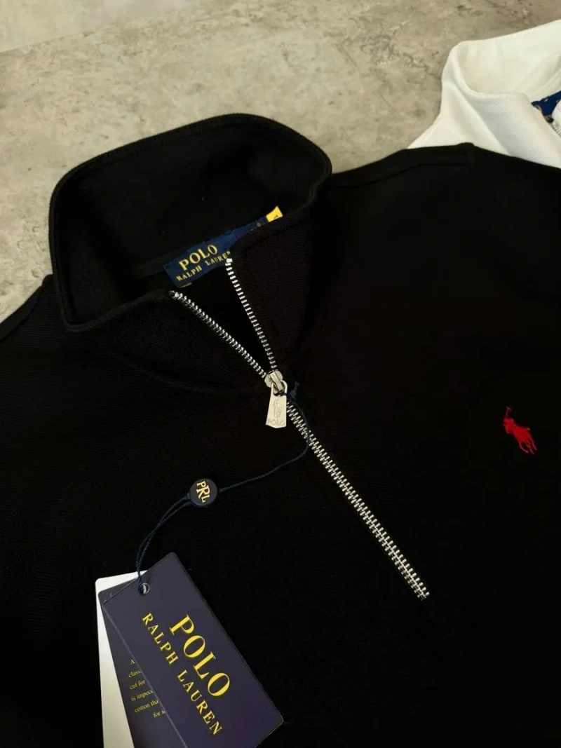‼️LUX‼️БЕЗ ПРЕДОПЛАТ‼️Мужская кофта зип свитшот поло polo Ralph Lauren | свитшот поло | кофта Polo | 1/3 поло Ральф | polo Ralph Lauren | свитшот | — фото 8