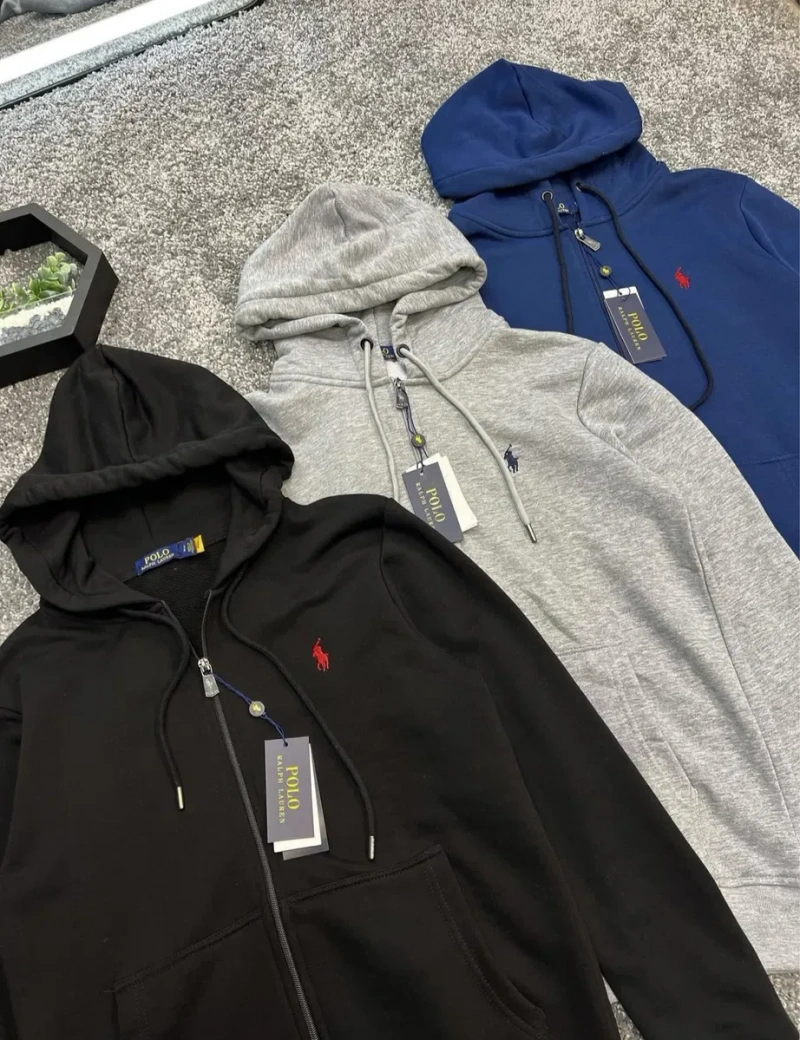 ‼️LUX‼️БЕЗ ПРЕДОПЛАТ‼️Мужская зип худи поло Polo Ralph Lauren | зипка поло ральф | мужская зипка Polo ralph lauren | кофта polo | polo ralph lauren | — фото 2