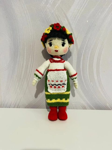 Лялька в'язана Україночка!