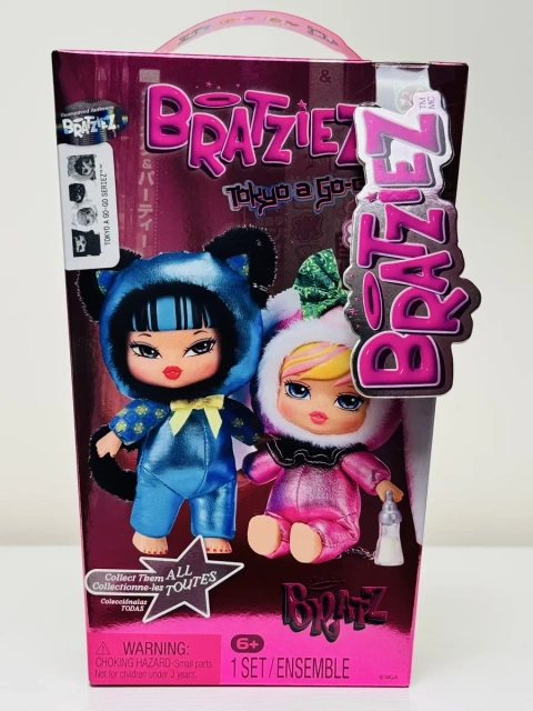 Ляльки Братц  плюшеві брелки Bratz Bratziez Tokyo a Go-Go Seriez Plush Blind Box