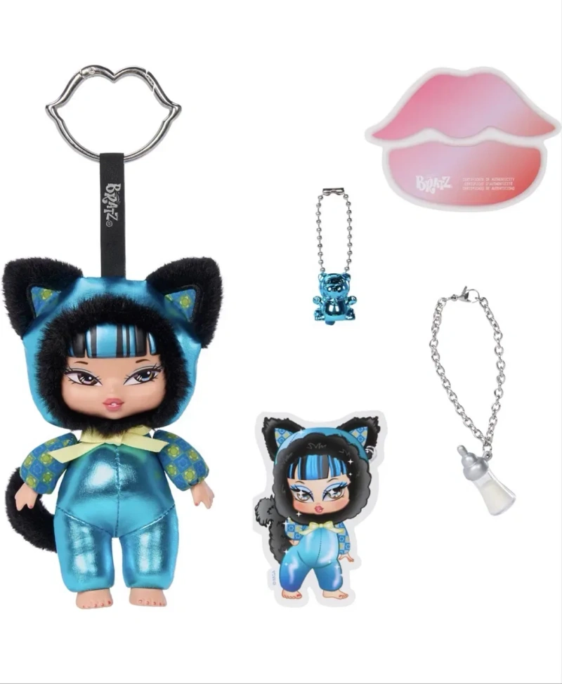 Ляльки Братц  плюшеві брелки Bratz Bratziez Tokyo a Go-Go Seriez Plush Blind Box — фото 7