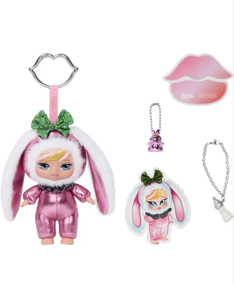 Ляльки Братц  плюшеві брелки Bratz Bratziez Tokyo a Go-Go Seriez Plush Blind Box — фото 8