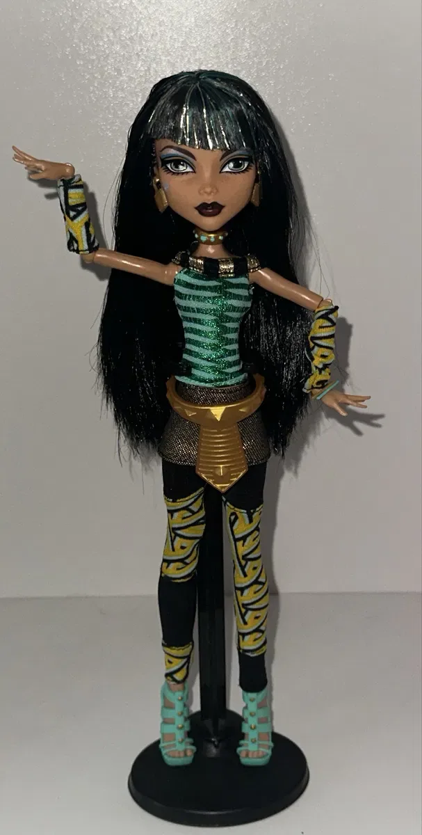 Ляльки Monster High Монстер Хай  Лагуна Блю,Кійомі,Кетті Нуар,Клео,Френкі,Скара Скрімс — фото 5