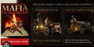 Mafia: The Old Country Delixe Edition + DLC Man of Honor офлайн активація Steam на ПК — фото 3