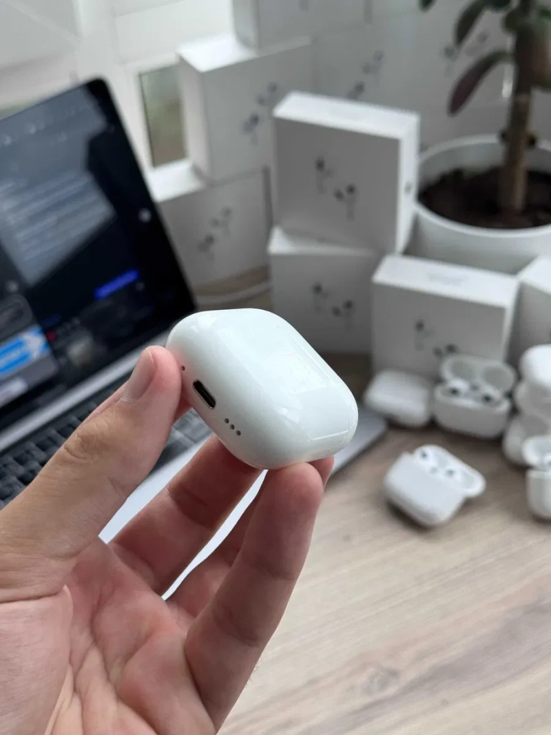 Магазин б/у Кейс AirPods 4 ANC A3059 A3056 A3055 A3057 Оригинал з шумопоглинанням анс — фото 3