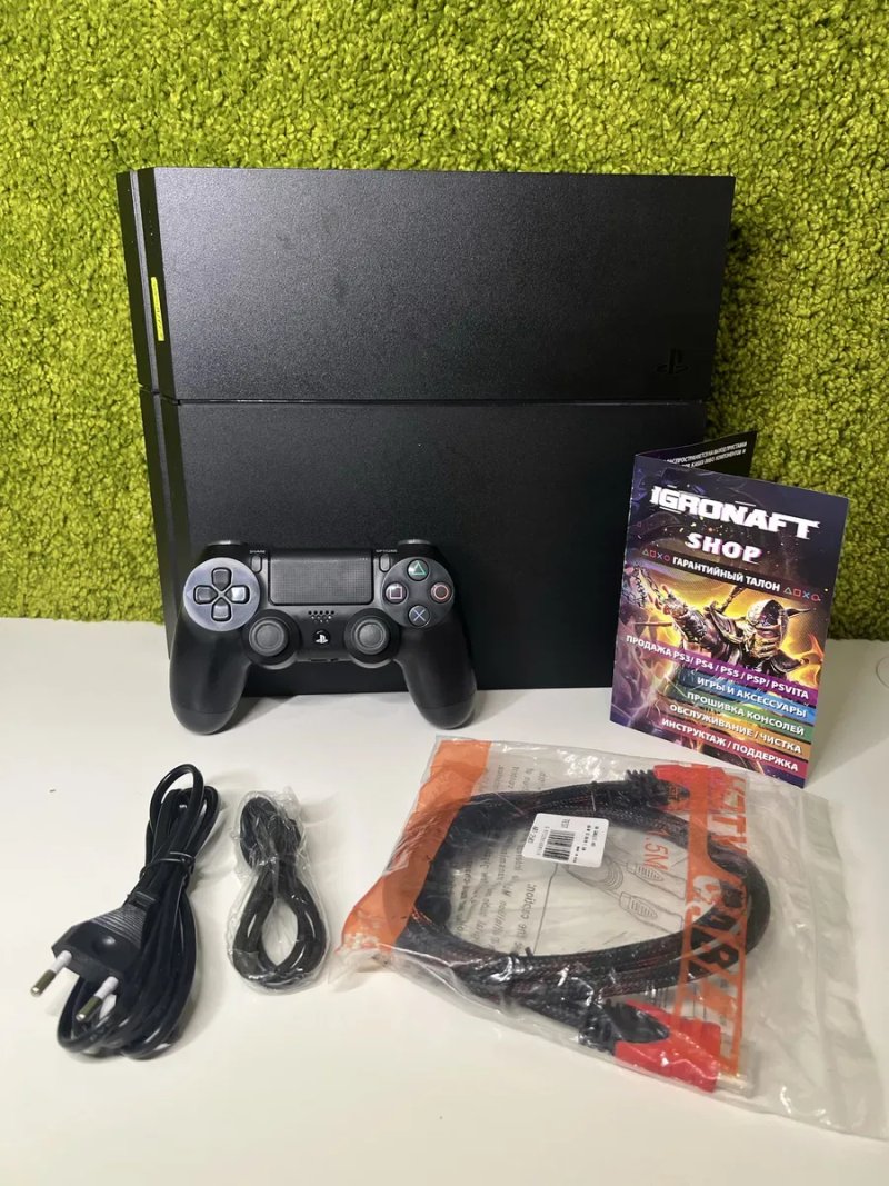 Магазин! Игровая консоль Playstation 4 FAT 500 GB + 60 Игр + 6 месяцев Гарантии — фото 2