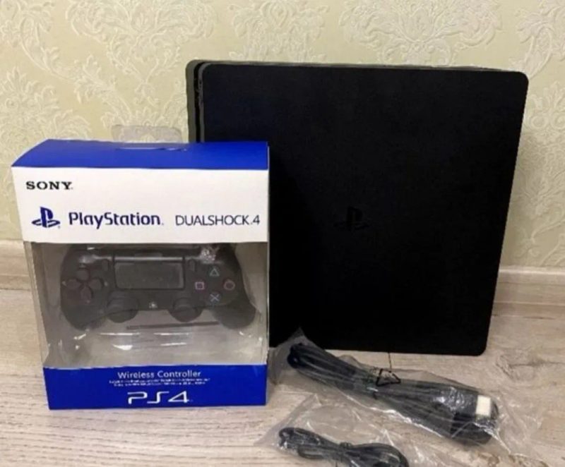 Магазин! Игровая консоль Playstation 4 Slim 500 GB + 60 игр + 6 месяцев Гаранти — фото 5