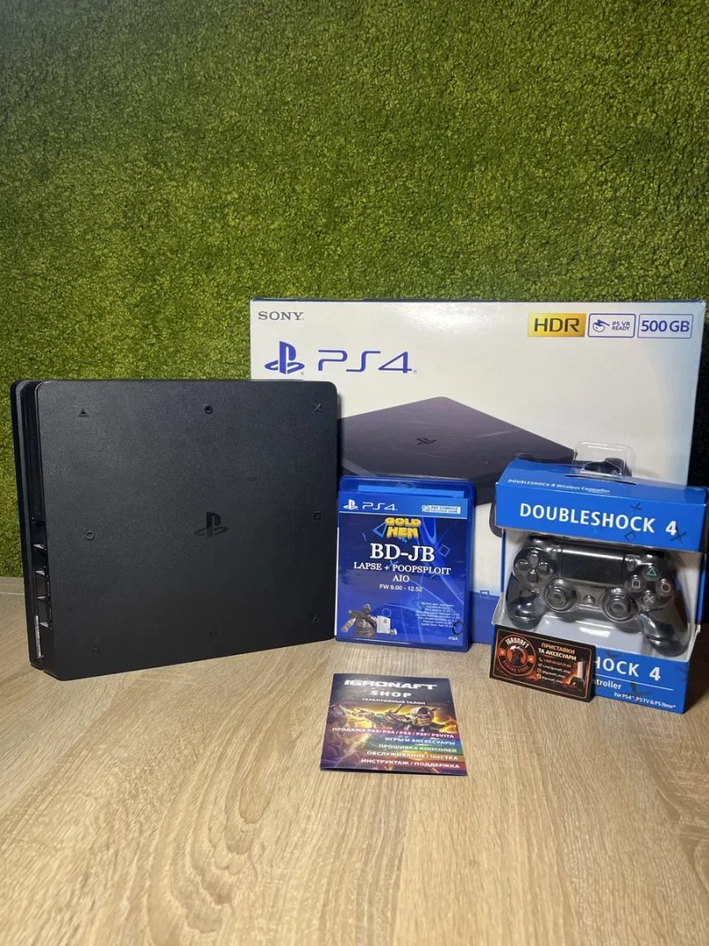 Магазин! PlayStation 4  Slim 1TB GoldHen + 25 ігор, новий джойстик, гарантія 6 міс — фото 7