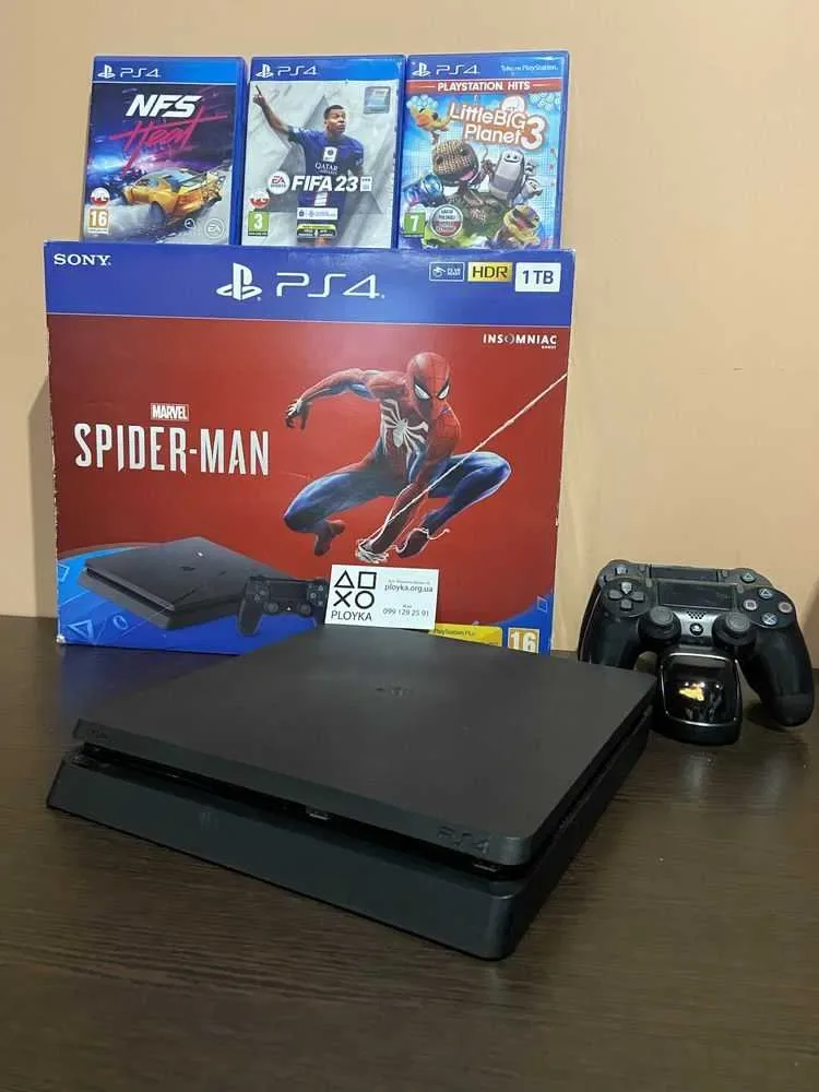 Магазин! Playstation 4 Slim 500\1000GB (1 или 2 джойстика) +Гарантия! — фото 2