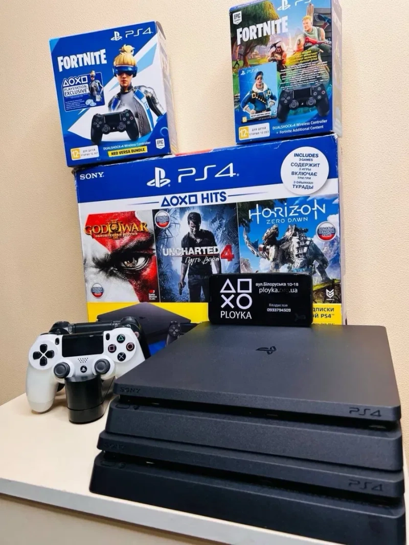 Магазин PS 4 Slim 500 gb +100 ігор — фото 2