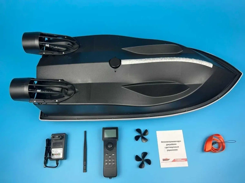 46800 mAh Карповый кораблик для рыбалки D80B(E)GPS 99 точек  Автопилот Рибацький прикормочний Короповий — фото 6