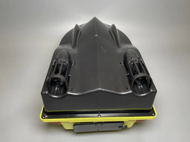 12000 mah Карповый кораблик Flytec V020 с GPS для рыбалки завоза прикормки Короповий кораблик для риболовлі Карповий завезення прикормочный жовтий — фото 7