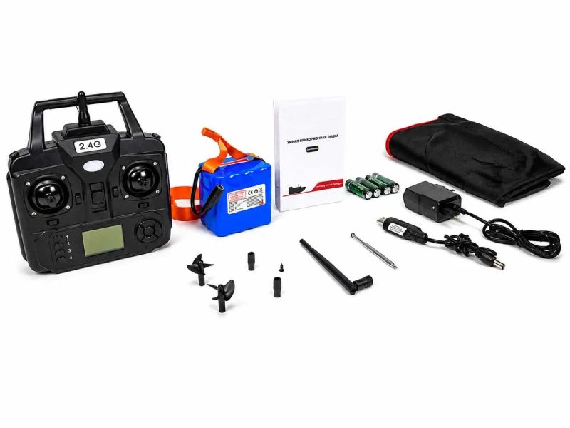 24000 mAh Кораблик  для рыбалки  Карповый риболовлі D16 GPS  16 точек  для завозу прикормки  Короповий Прикормочный Рибацький  для карпової рибалки — фото 6