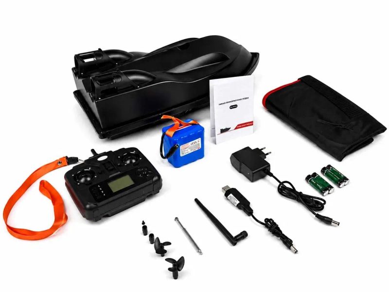 24000 mAh Кораблик  для рыбалки  Карповый риболовлі D16 GPS  16 точек  для завозу прикормки  Короповий Прикормочный Рибацький  для карпової рибалки — фото 8