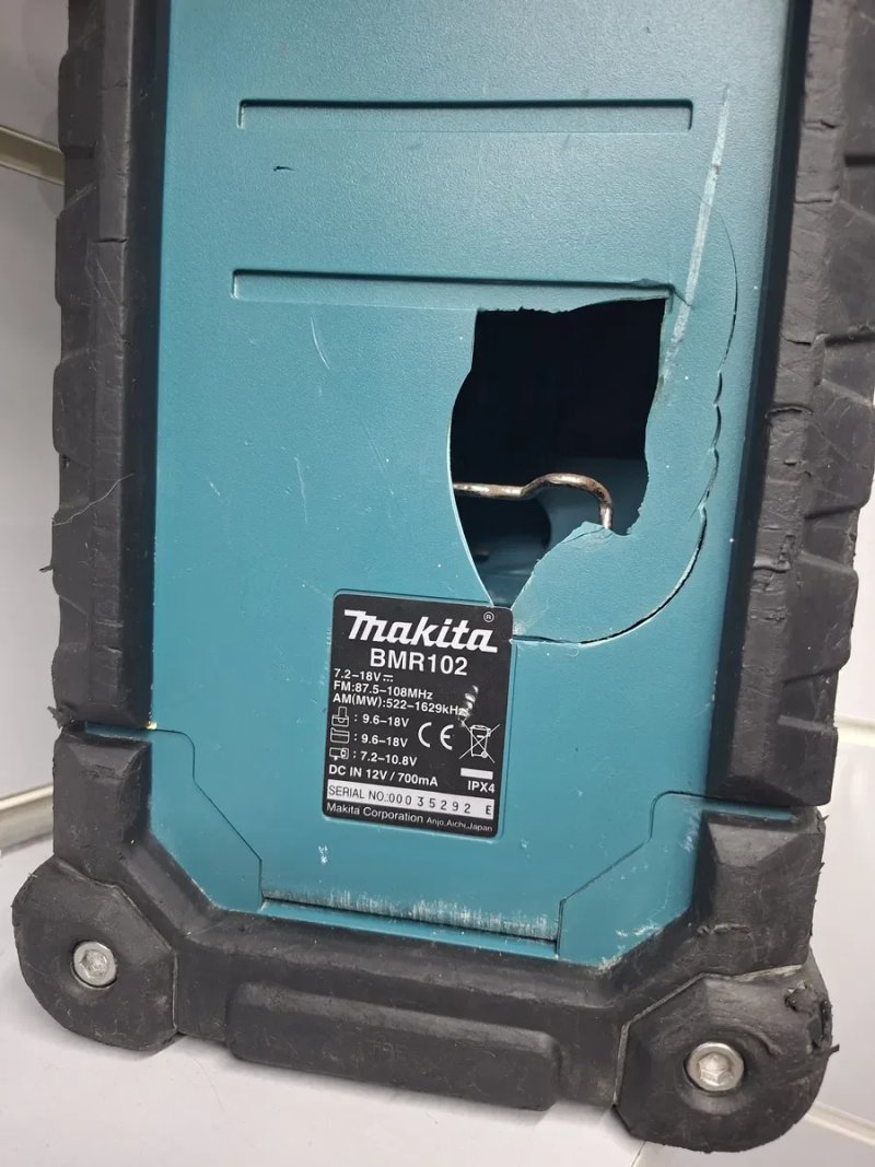 Makita BMR 102  будівельне радіо Макіта — фото 4