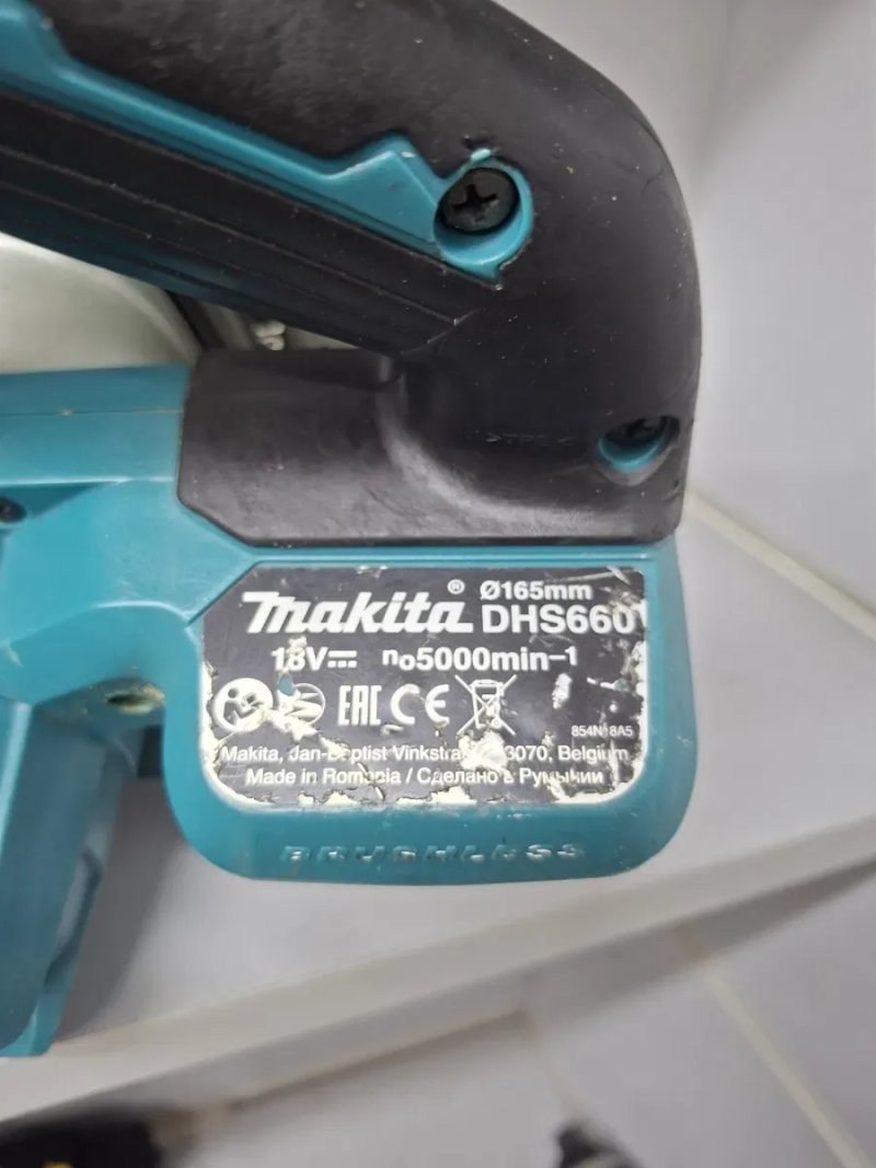 Makita DHS 660 безщіткова акумуляторна паркетка Макіта оиигінал — фото 3