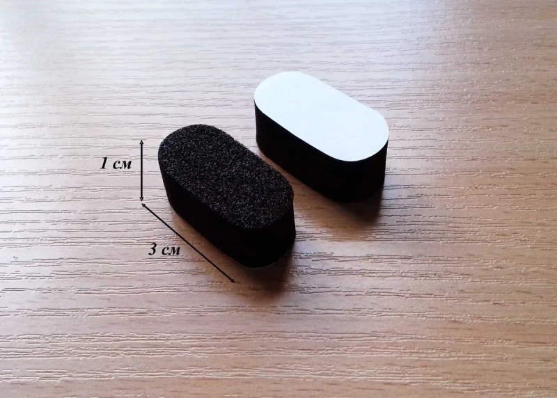 Маленькие Большие Амбушюры Наушников Подушечки Airpods Koss Porta Pro — фото 3