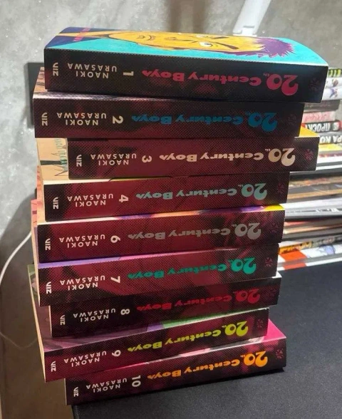 Манґа Хлопчики 20-го століття (20th Century Boys) 9 книг - Томи 1,2,3,4,6,7,8,9,10 Стан нової