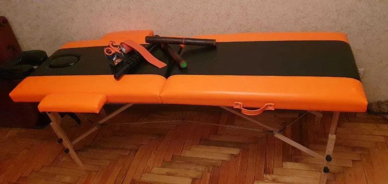 Массажный стол топчан кушетка для массажа, шугаринга наращивания — фото 4