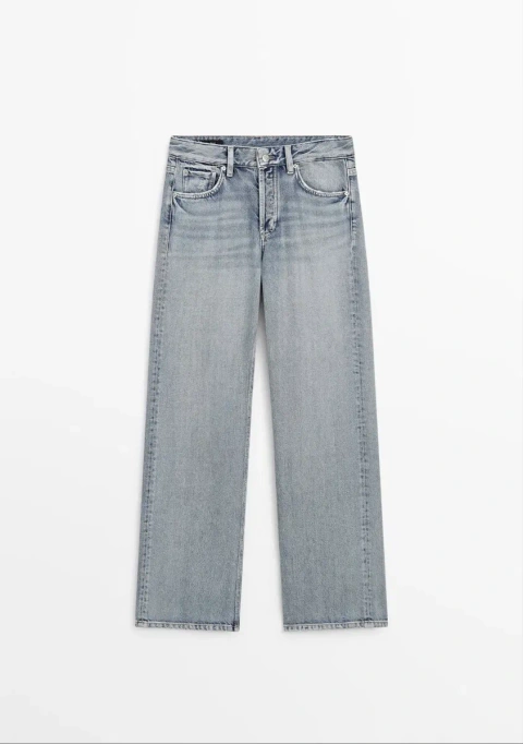 Massimo dutti 34 xs джинси wide leg