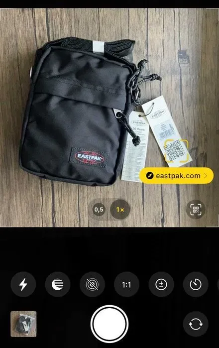 Мессенджер Eastpak black. Оригинал, сумка, барсетка через плечо — фото 2