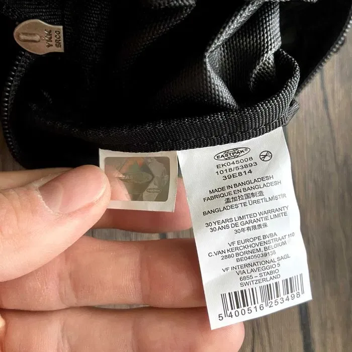 Мессенджер Eastpak black. Оригинал, сумка, барсетка через плечо — фото 4