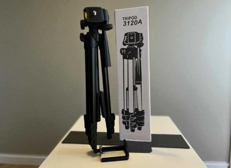 Металевий штатив трипод для телефону, тринога Tripod 3120 35-102 см — фото 3