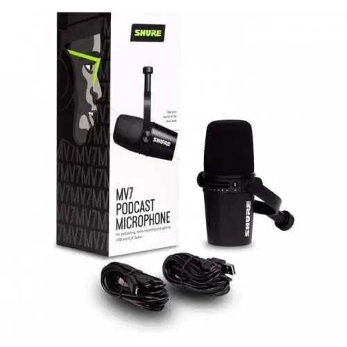 Мікрофон SHURE MV7 (USB/XLR) НОВИЙ в наявності — фото 5