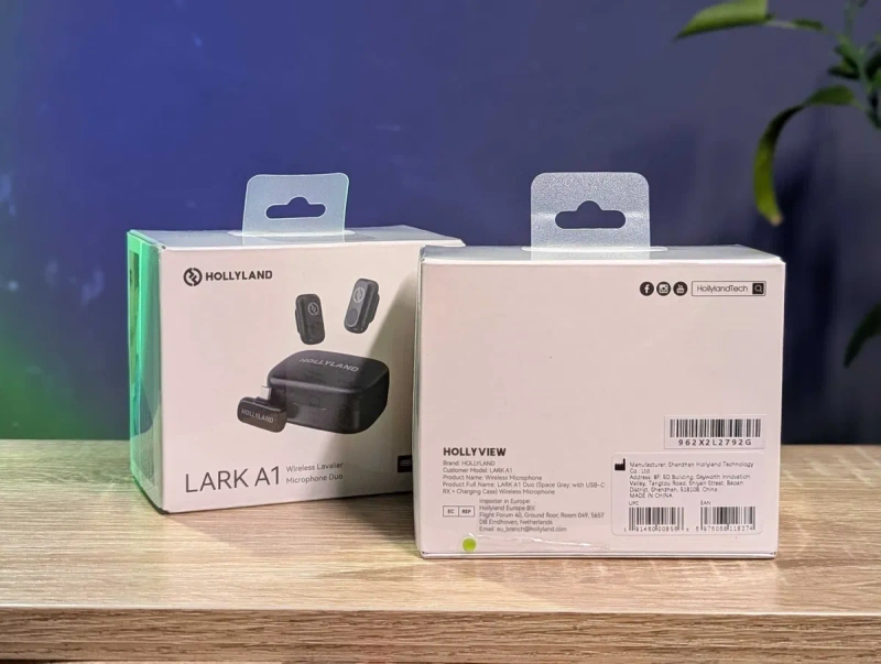 Мікрофонна радіосистема • Hollyland Lark A1 Duo USB-C • Гарантія! — фото 2