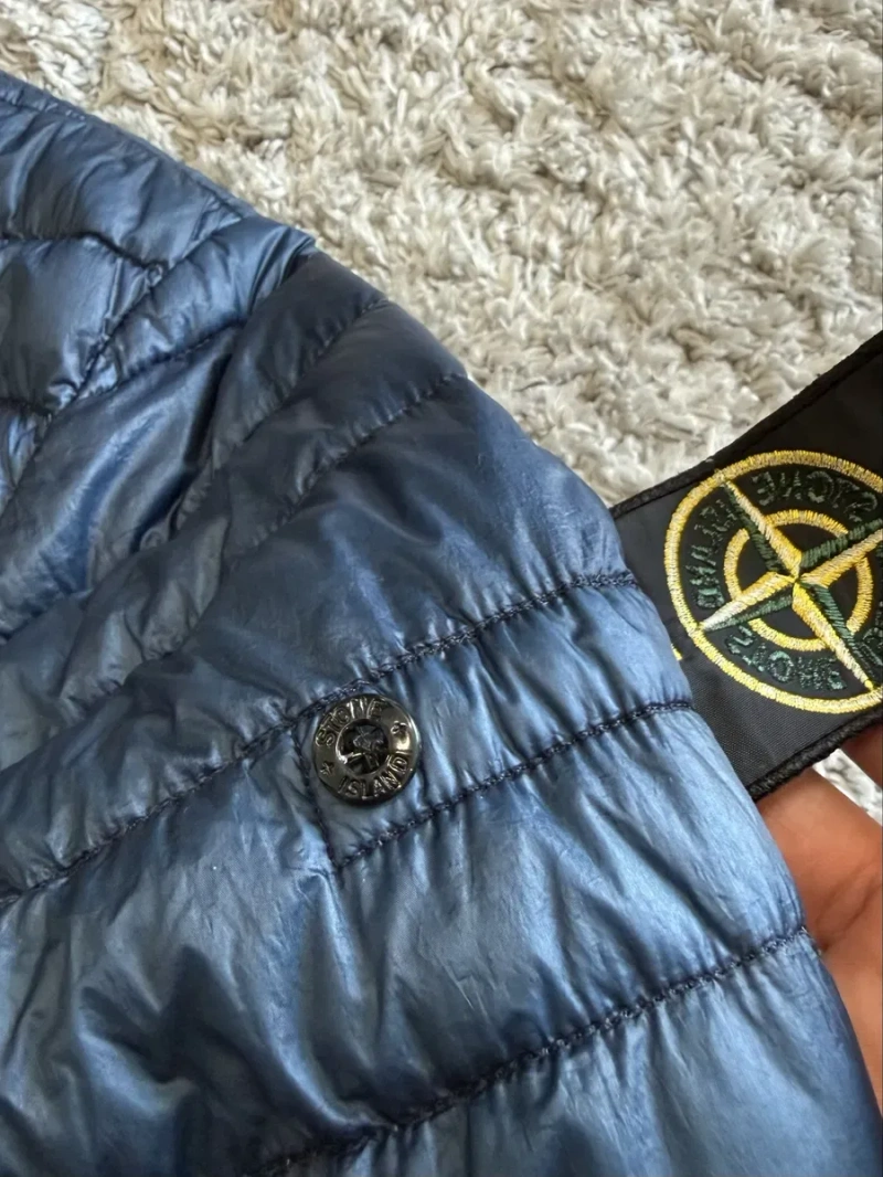 Мікропуховик Stone Island Loom Woven Chambers R-Nylon Down-TC — фото 3